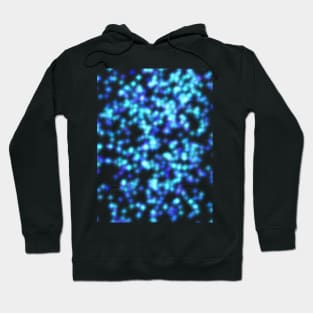 Blue glitter Hoodie